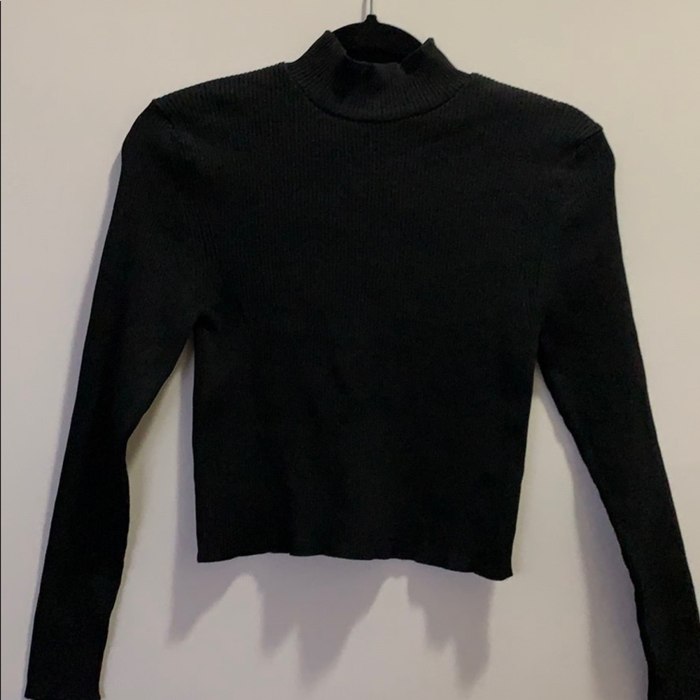 Zara Cropped Knit Top